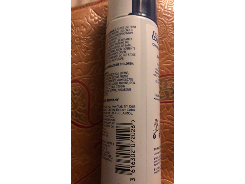 Clairol Root Touch-Up Hair Coloring Spray, Light Brown, 3.7 oz/105.4 g