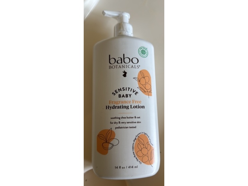 Babo Botanicals Hydrating Baby Lotion, 14 fl oz/414 mL