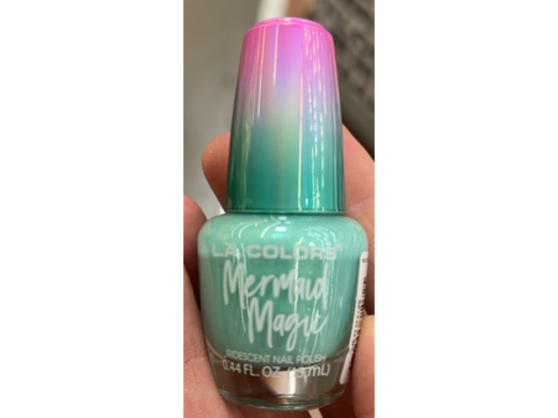 L.A. Colors Mermaid Magic Nail Polish, CNL72 Sea Life, 0.44 fl oz/13 mL