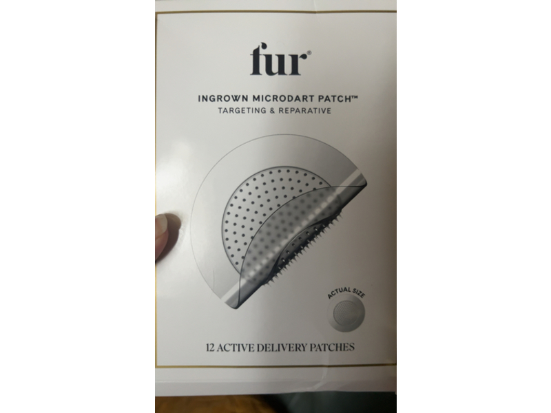 Fur Ingrown Microdart Patch, 12 Count