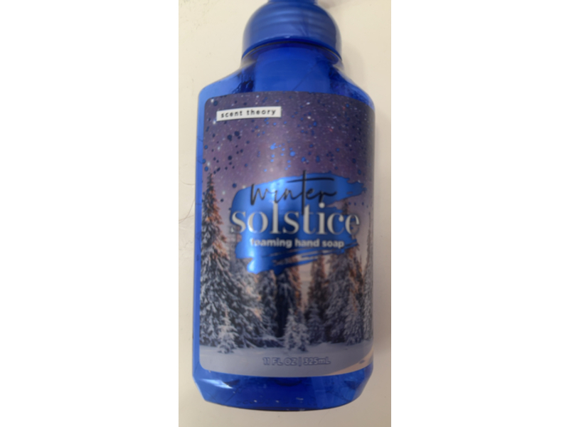 Scent Theory Foaming Hand Soap, Winter Solstice, 11 fl oz/325 mL