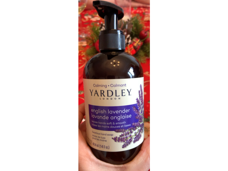Yardley London Luxurious Hand Soap, English Lavender, 14 fl oz/414 mL
