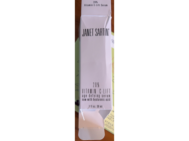 Janet Sartin Age Defying Serum, 20 % Vitamin C, 1 fl oz/30 mL