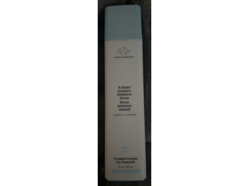 Drunk Elephant B-Hydra Intensive Hydration Serum, Pine Apple Ceramide + Pro-Vitamin B5, 1.69 fl oz/50 mL