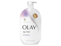 Olay Age Defy Moisture Barrier Repair Body Wash, Vitamin E, 35 fl oz/1.03 L - thumbnail 1