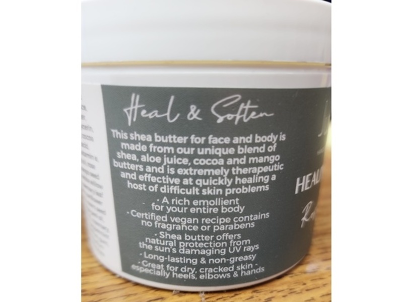 Just Naturals Healing Butter Cream, Rosemary Mint, 4 fl oz/118 mL