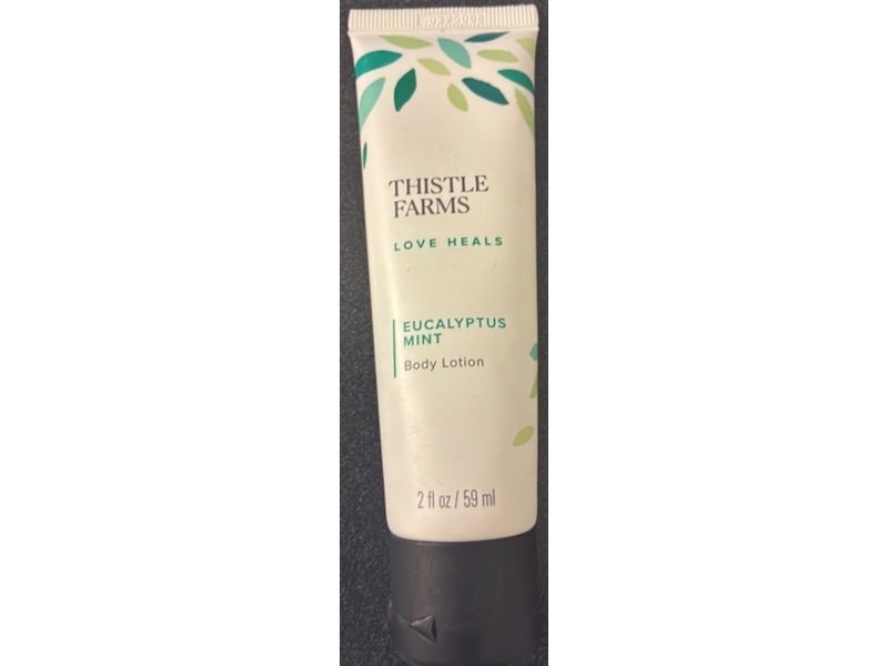Thistle Farms Love Heals Body Lotion, Eucalyptus Mint, 2 fl oz/59 mL