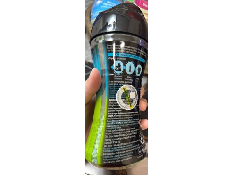 Downy UnStopables Fusions 2 In 1 In-Wash Scent Booster, Twilight + Jasmine, 6.9 oz/196 g