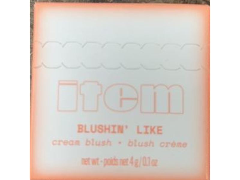ITEM Beauty Blushin' Like Cream Blush, I'm Crushin Hot Poppy , 0.1 oz/4 g