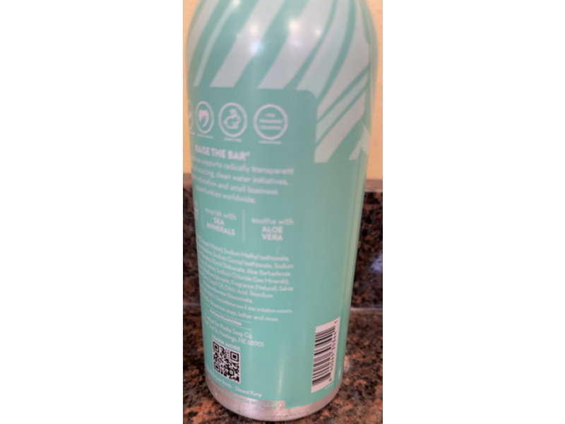 Pacha Soap Co Nourishing Body Wash, Sand & Sea, 16 fl oz/473 mL