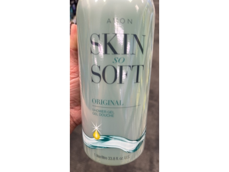 Avon Skin So Soft Shower Gel, Original, 33.8 fl oz/1L