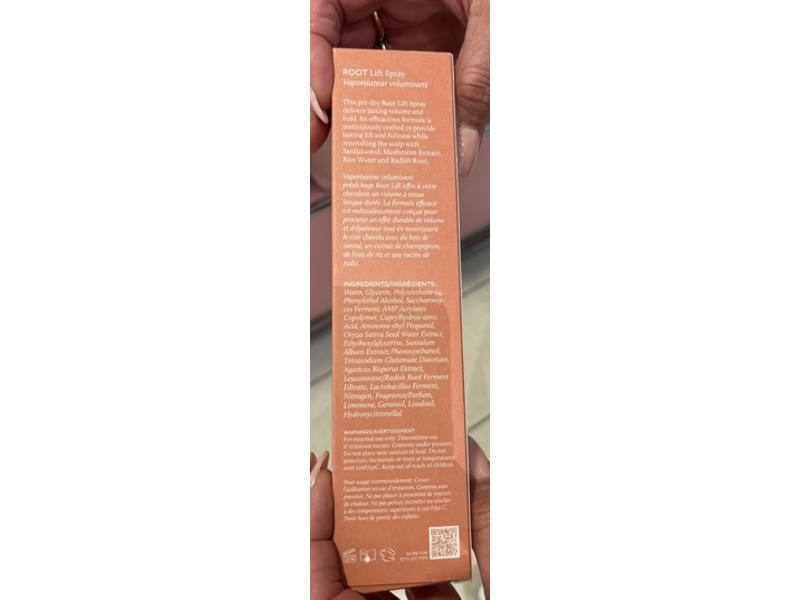 Roz Root Lift Spray, 5 fl oz/142 mL