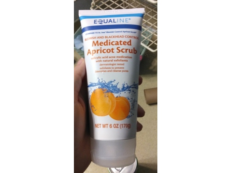 Equaline Medicated Apricot Scrub, 6 oz/170 g