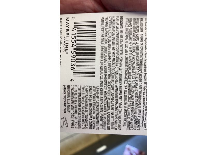 MAYBELLINE the Falsies Lash Lift Washable Mascara 195 ULTRA BLACK, 0.32 fl. oz.