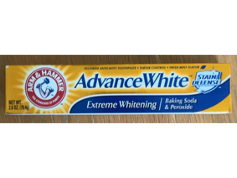 Arm & Hammer Advance White Toothpaste, Fresh Mint, 2.8 oz/79.4 g