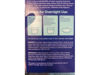 Up & Up Denture Anti-Bacterial Tablets, Overnight Whitening, 120 Count - Image 4