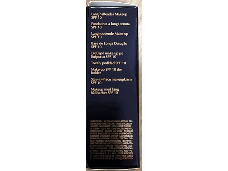 Estee Lauder Double Wear Stay-In-Place Makeup, SPF 10, Porcelain, 1 fl oz/30 mL