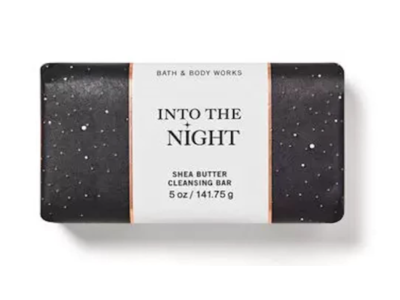 Bath & Body Works Shea Butter Cleansing Bar, Into The Night, 5 oz/141.75 g