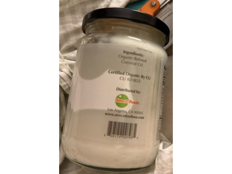Lombardi Organic Coconut Oil, 16 fl oz/473 mL