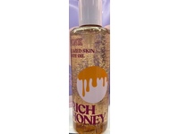 Victoria's Secret Pink Glazed Skin Body Oil, Rich Honey, 8 fl oz/236 mL - thumbnail 2