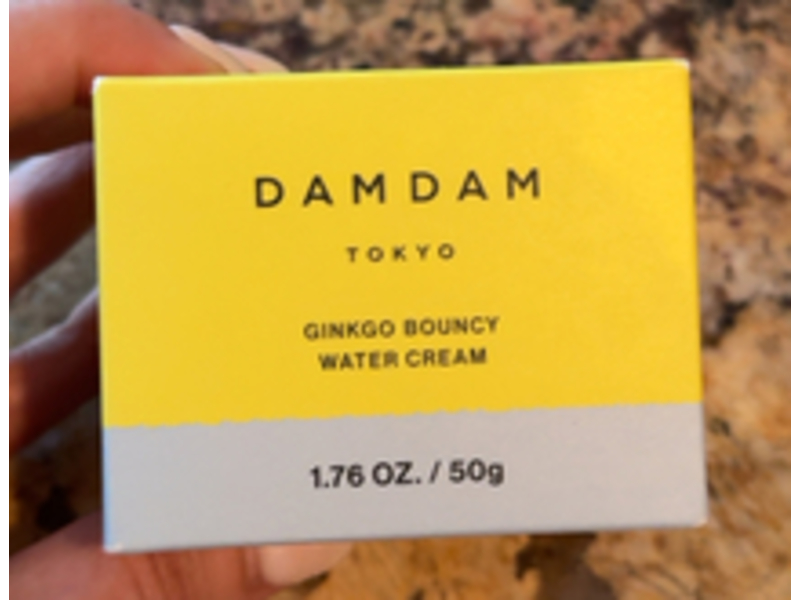 Damdam Tokyo Ginkgo Bouncy Water Cream, 1.76 oz/50 g