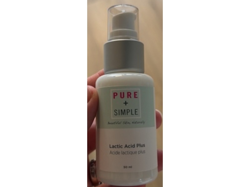 Pure + Simple Lactic Acid Plus, 50 mL