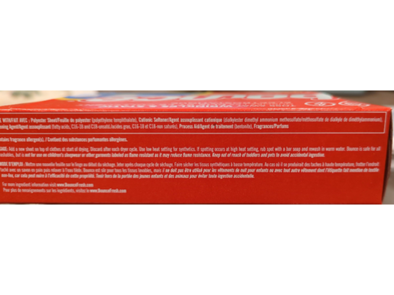 Bounce Dryer Sheets, Outdoor Fresh, 60 Count, 2 Pack