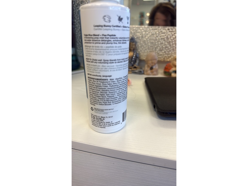 IGK Body Language Rice Water Plumpkin & Thickening Mist. 7.0 fl oz/207 mL