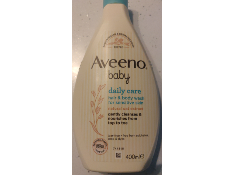 Aveeno Baby Daily Care Hair & Body Wash, 400 mL