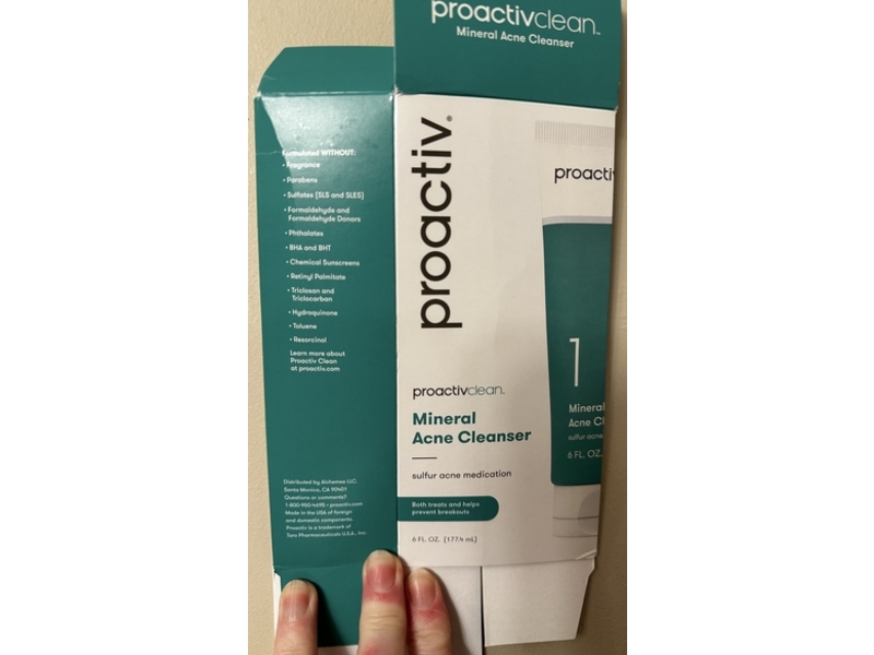 Proactiv Clean Mineral Acne Cleanser Treatment, 6 fl oz/177 mL