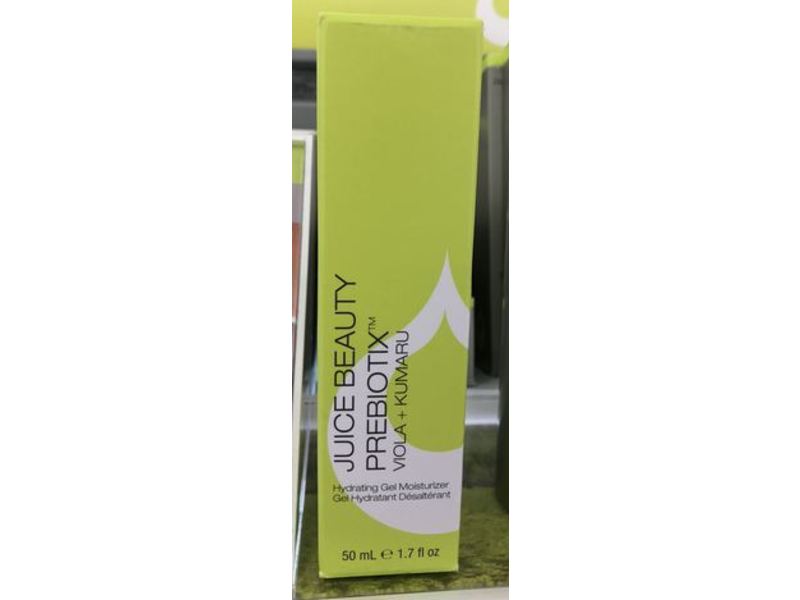 Juice Beauty Prebiotix Hydrating Gel Moisturizer, Viola + Kumaru, 1.7 fl oz/50 mL