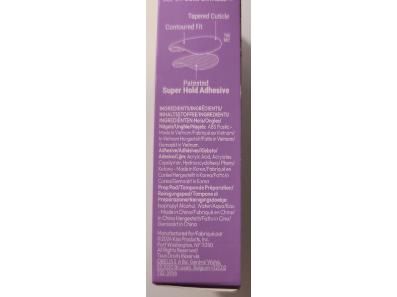 Impress The No Glue Pedi Toenails Kit, Dress Code, 24 Count