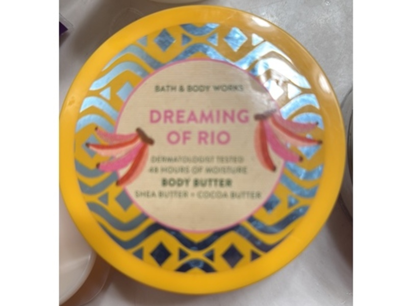 Bath & Body Works Dreaming Of Rio Body Butter, Shea Butter + Cocoa Butter, 6.5 oz/185 g
