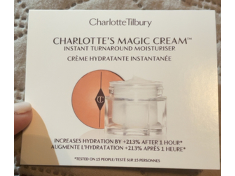 Charlotte Tilbury Instant Turnaround Moisturiser Magic Cream, 0.05 fl oz/1.5 mL
