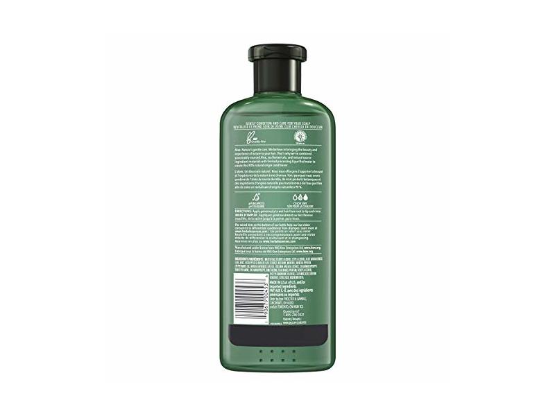 Herbal Essences Sulfate Free Scalp Balance Real Botanicals Conditioning Revitalisant, Eucalyptus + Potent Aloe, 13.5 fl oz/400 mL