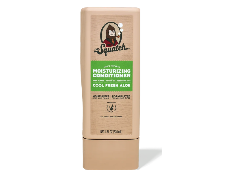 Dr.Squatch Moisturizing Conditioner, Cool Fresh Aloe, 11 fl oz/325 mL