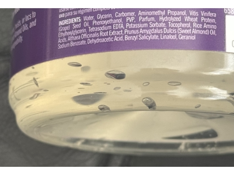 Aunt Jackie's Ice Curls Glossy Curling Jelly, Grapeseed Style & Shine Recipes, 15 oz/426 g