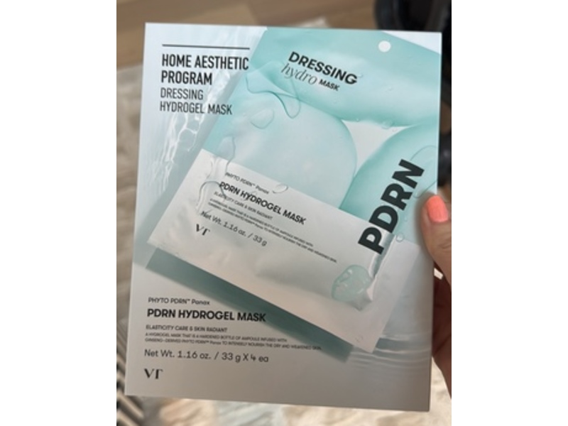 VT PDRN Dressing Hydrogel Mask, 1.16 oz/33 g, 4 Count