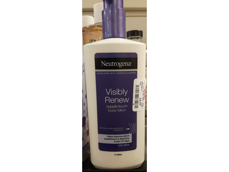 Neutrogena Visibly Renew Supple Touch Body Lotion, 400 mL