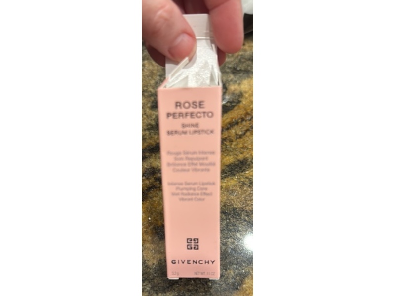 Givenchy Rose Perfecto Shine Serum Lipstick, N° 110 Milky Nude, 0.11 oz/3.2 g