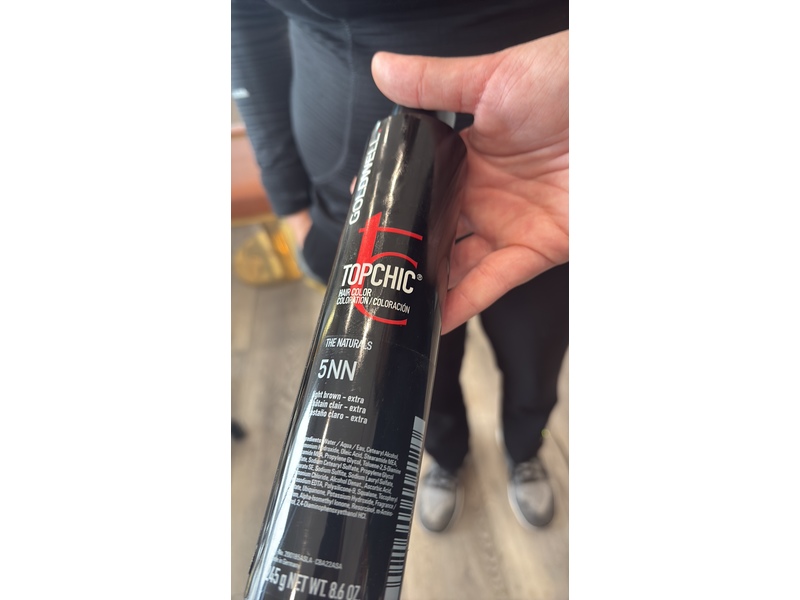 Goldwell Topchic Hair Color, 5NN Light Brown-Extra, 8.6 fl oz/245 g