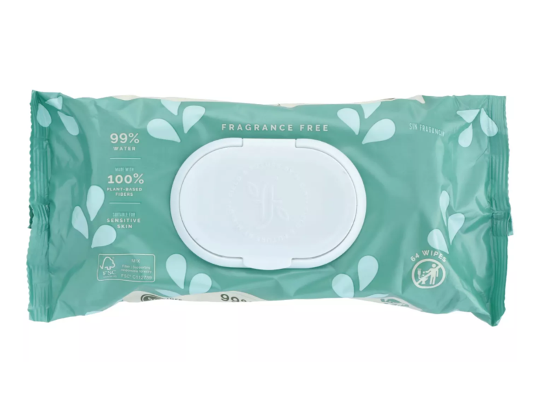 Field & Future By H-E-B Sensitive Baby Wipes, Fragrance Free, 192 Count, 2 Pack