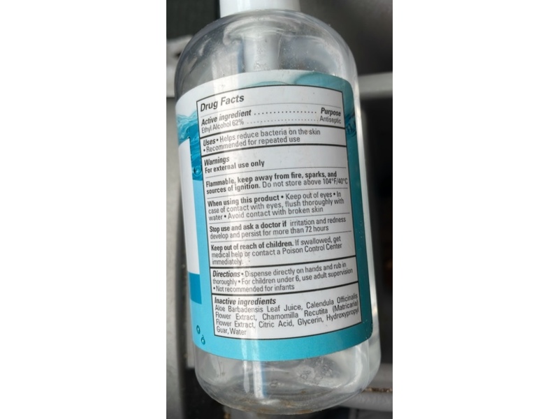 Honest Hand Sanitizer, Free & Clear, 8 fl oz/236 mL