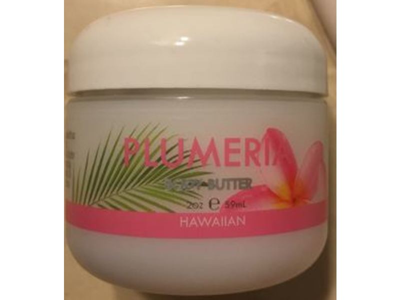 Maui Soap Company Plumeria Body Butter, 2 oz/59 mL