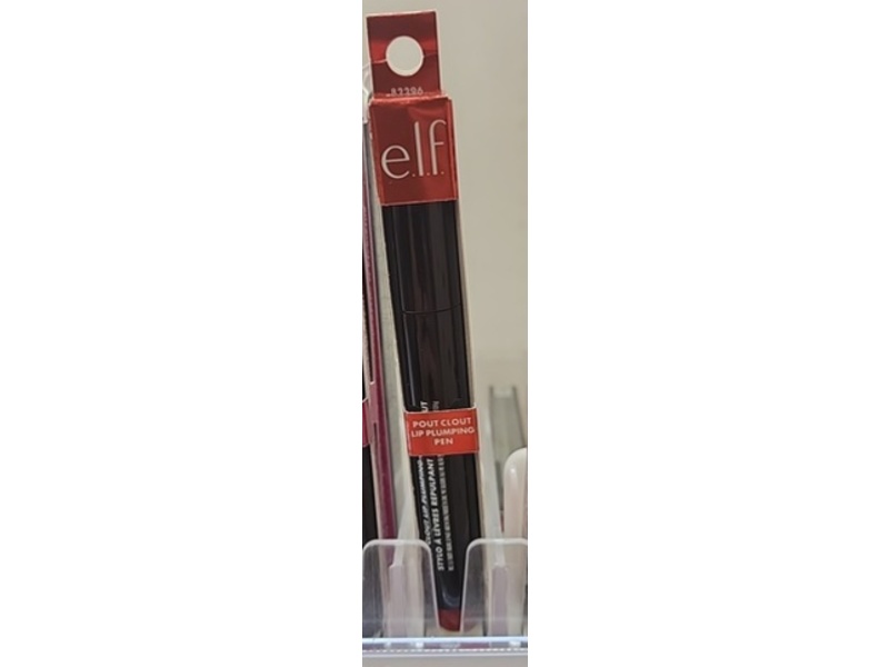 e.l.f. Cosmetics Pout Clout Lip Plumping Pen Lip Balm, Red My Mind, 0.07 oz/2.0 g