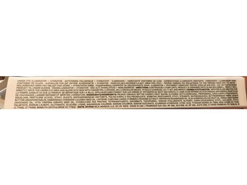 Milk Makeup Sunshine Under Eye Tint Concealer, 1- Fair, 0.20 fl oz/ 6 mL