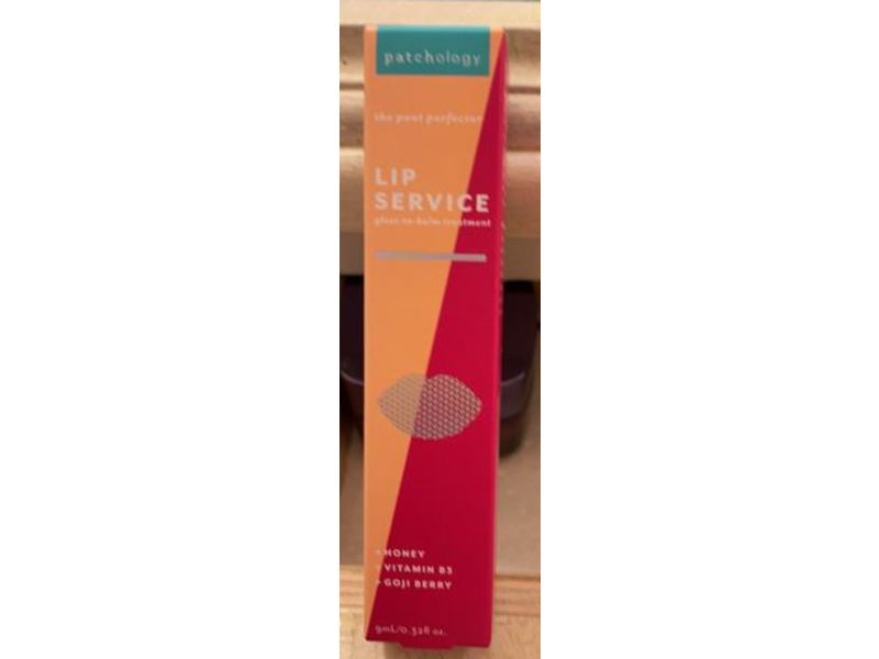 Patchology Lip Service Gloss-To-Balm Treatment, 0.32 fl oz/9 mL