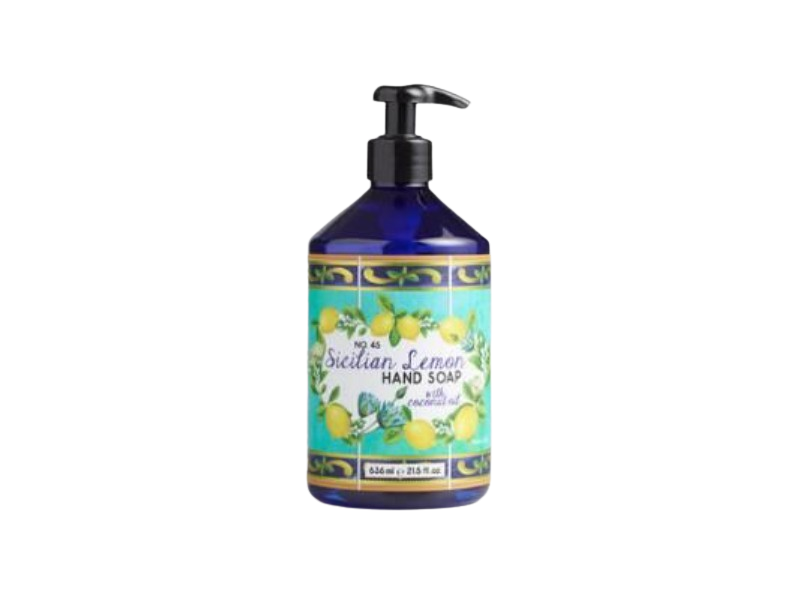 Home & Body Co. No. 45 Sicilian Lemon Hand Soap with Coconut Oil, 21.5 fl oz/636 mL