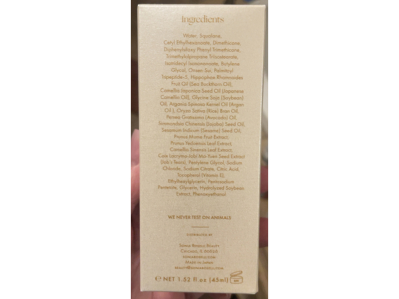 Sonia Roselli Water Oil Skin Prep, 1.52 fl oz/45 mL