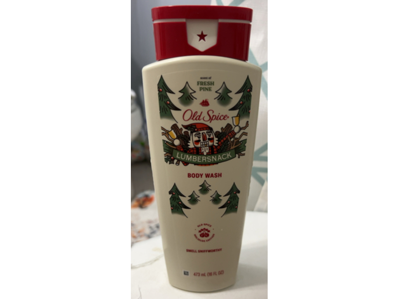 Old Spice Lumbersnack Body Wash, Fresh Pine, 16 fl oz/473 mL